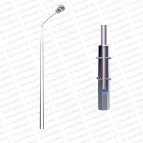 Опора МС-0,7-10-4-1