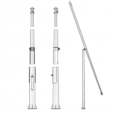 Опора освещения ОГККЗН-8,0