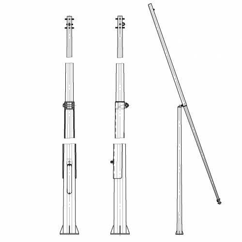 Опора освещения ОГККЗН-8,0